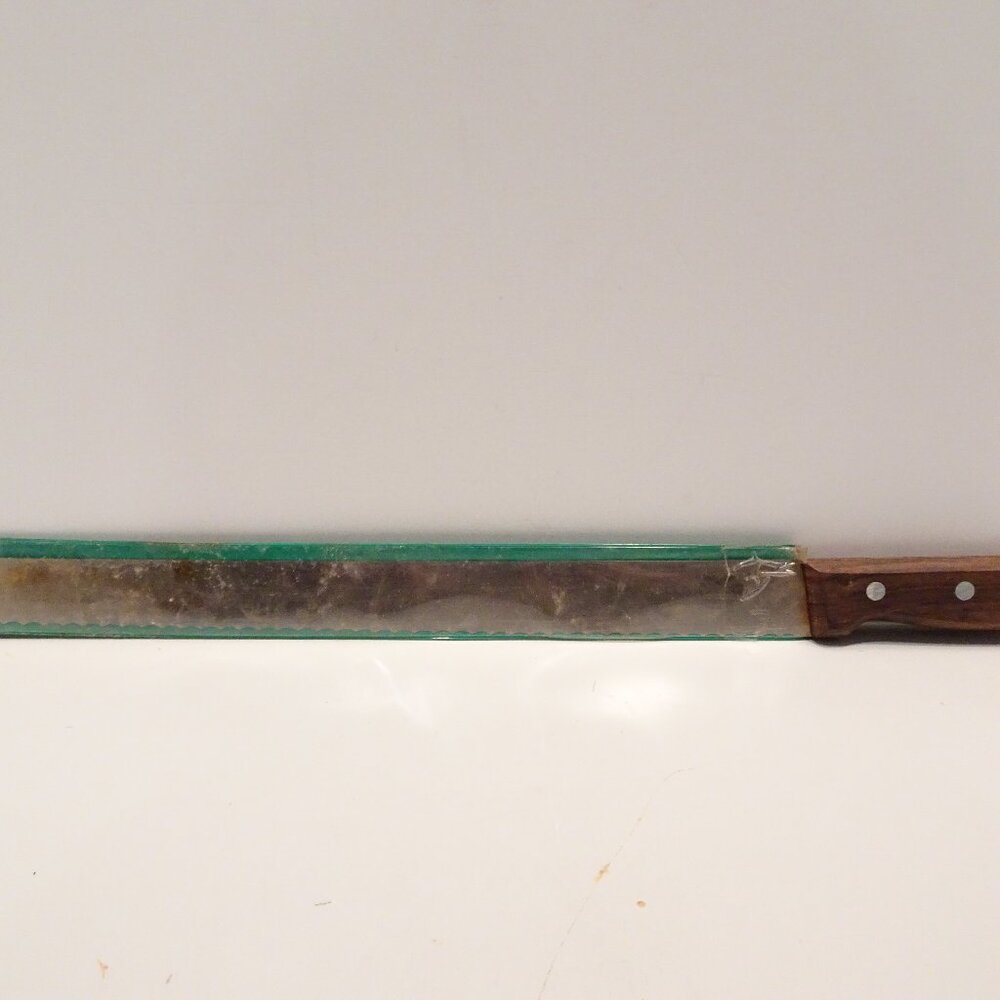 R.H. Forschner Victorinox 14" Serrated Bread Slicer Knife Wood Handle 455W-14